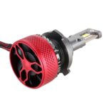 1 par 9006 DC12V 65W 6000K 6500LM LED Beaflights - Imagen 3
