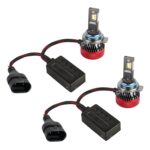 1 par 9012 DC12V 65W 6000K 6500LM LED Beaflights - Imagen 2