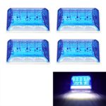 4 PCS ZS-6001 DC24V Lámpara de bombilla de luces indicadoras de marcador lateral para automóvil / camión