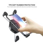ZH-1558C1 Motocicleta M8 Rótula Soporte para teléfono de aleación de aluminio en forma de X - Imagen 4