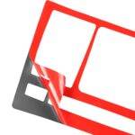 Pegatina decorativa del panel de CD de fibra de carbono del coche para VOLVO XC90 2003-2014, unidad izquierda y derecha Universal - Imagen 4
