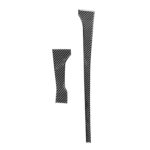 2 PCS / Set Carbon Fibra Coche Control Central Control Etiqueta decorativa para Toyota Tundra 2014-2018, conducción izquierda derecha