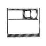 2 PCS / Set Carbon Fiber Car Cigarette Lightle Encendedor Pegatina decorativa para Toyota 4Runner 2010-2020