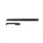 Tira de control central de fibra de carbono para coche pegatina decorativa para Volkswagen Golf 6 2008-2012, conducción a la izquierda