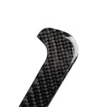 Tira de control central de fibra de carbono para coche pegatina decorativa para Volkswagen Golf 6 2008-2012, conducción a la izquierda - Imagen 3