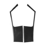 2 pegatinas decorativas para panel desempañador de elevación de ventana de fibra de carbono para coche para Nissan GTR R35 2008-2016, conducción a la izquierda y derecha universal