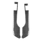 2 uds., Velocímetro de fibra de carbono para coche, adhesivo decorativo para Nissan GTR R35 2008-2016, unidad universal izquierda y derecha