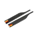 Etiqueta engomada anticolisión del espejo retrovisor del patrón de la bandera alemana de la fibra de carbono del coche para Audi TT, unidad universal izquierda y derecha, estilo B - Imagen 3