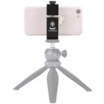 YICHUANG JH-01 Adaptador de abrazadera para trípode de teléfono de aleación de aluminio para 65-95cm