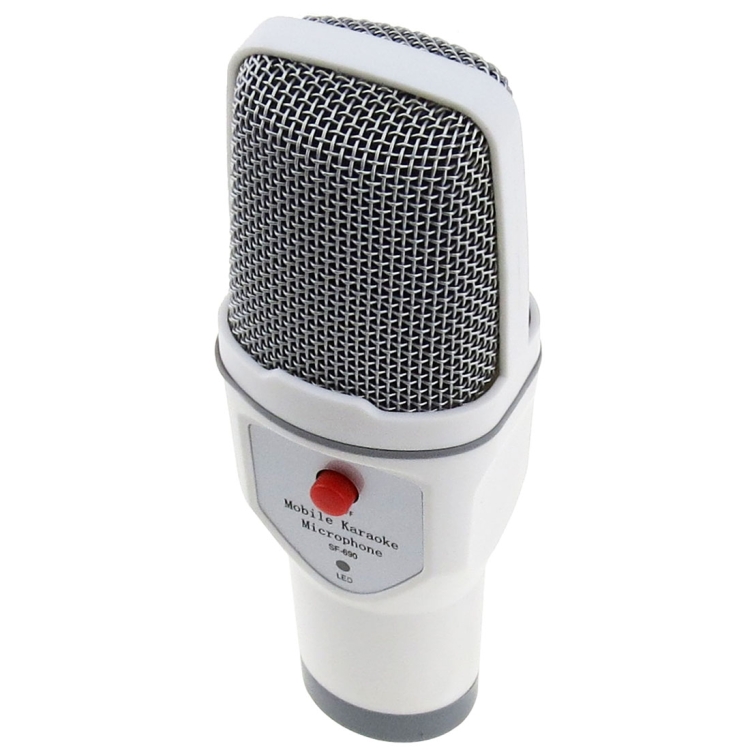 DCA1377.jpg SF-690 Micrófono de condensador de grabación de Karaoke para teléfono móvil, Micrófono de condensador de chat en vivo de Karaoke profesional - Imagen 1