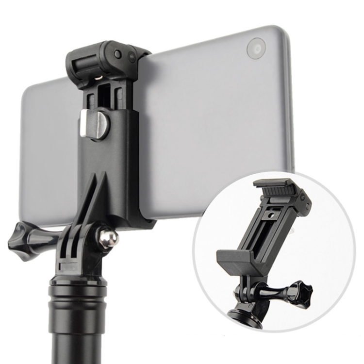 DCA1414B.jpg Selfie Sticks Monopods Mount Phone Clamp para iPhone, Samsung, HTC, Sony, LG y otros teléfonos inteligentes, rango de clip: 6-9 cm, Phone Clamp - Imagen 1