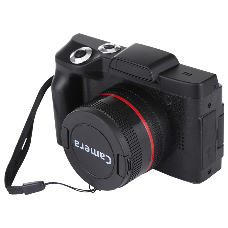 DCA1513.jpg Cámara digital con lentes intercambiables y pantalla abatible con interpolación de 1,3 megapíxeles, LCD de 2,4 pulgadas, grabación Full HD 720P, lente infrarroja, EIS, Black - Imagen 1