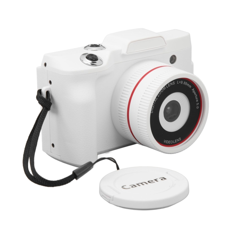 DCA1513W.jpg Cámara digital con lentes intercambiables y pantalla abatible con interpolación de 1,3 megapíxeles, LCD de 2,4 pulgadas, grabación Full HD 720P, lente infrarroja, EIS, White - Imagen 1