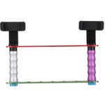 Soporte de transmisión en vivo para teléfono inteligente Kits de montaje para selfie de mano doble con 2 clips para teléfono, Para iPhone, Galaxy, Huawei, Xiaomi, HTC, Sony, Google y otros teléfonos inteligentes - Imagen 3