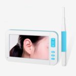 C01 Pantalla de 4,3 pulgadas HD1080P Visual Earspoon Endoscopio con 6 LED, diámetro: 5,5 mm