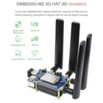 Waveshare SIM8202G-M2 5G HAT B Multi Band Snapdragon X55 Module Board for Raspberry Pi - Imagen 3