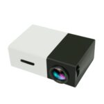 Mini proyector LED portátil de cine en casa YG300 400LM con control remoto, compatible con interfaces HDMI, AV, SD y USB