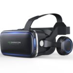 Gafas de vídeo 3D de realidad virtual VR SHINECON G04E adecuadas para teléfonos inteligentes de 3,5 a 6,0 pulgadas con auriculares HiFi - Imagen 2
