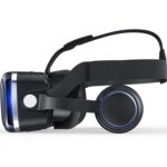Gafas de vídeo 3D de realidad virtual VR SHINECON G04E adecuadas para teléfonos inteligentes de 3,5 a 6,0 pulgadas con auriculares HiFi - Imagen 3