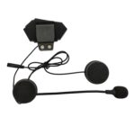 BT12 Casco de motocicleta Auriculares Bluetooth Intercomunicador de motocicleta Auriculares Bluetooth - Imagen 2