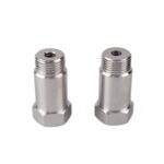 2 PCS Car 45mm Sensor de oxígeno Adaptador de oxígeno Conector modificado M18x1.5 - Imagen 2