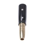 2 PCS LZ1164G GILDED 6.35mm hembra a XRL Adaptador de audio masculino Micrófono Conector de altavoz estéreo - Imagen 4