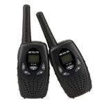 1 par RETEVIS RT628 0.5W Frecuencia de EE. UU. 462.550-467.7125MHz 22CHS Walkie Talkie portátil para niños, RT628(Black)