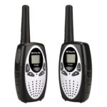 1 par RETEVIS RT628 0.5W Frecuencia de la UE 446MHz 8CHS Walkie Talkie de mano para niños, RT628(White)