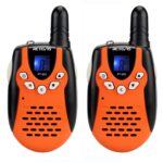 1 par RETEVIS RT602 0.5W Frecuencia de EE. UU. 462.550-467.7125MHz 22CHS Walkie Talkie portátil para niños,, RT602 US Plug - Imagen 2