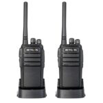 1 par VETEVIS RT21 2.5W Frecuencia de los Estados Unidos 400-480MHZ 16CH Handheld Walkie Talkie, Tapón de los Estados Unidos