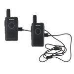 1 par RETEVIS RT18 16CHS FRS Dual PTT Handheld Walkie Talkie, enchufe de EE. UU., RT18, US Plug