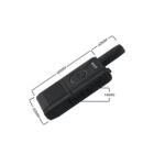 1 par RETEVIS RT18 16CHS FRS Dual PTT Handheld Walkie Talkie, enchufe de EE. UU., RT18, US Plug - Imagen 3
