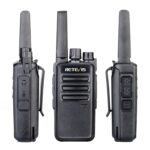 1 par RETEVIS RT668 0.5W PMR446 16CHS Radio de dos vías Walkie Talkie de mano, enchufe de la UE, RT668 - Imagen 2