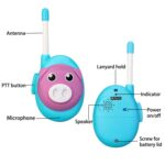 1 par VETEVIS RB616 Frecuencia de la UE PMR446 1CHS Licenciatura Free Dibujos Animados Handheld Walkie Talkie - Imagen 4