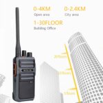 1 par RETEVIS RB617 PMR446 16CHS Walkie Talkie de mano de radio bidireccional sin licencia, enchufe de la UE, RB617 - Imagen 3