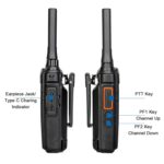 RETEVIS RB37 Frecuencia de EE. UU. 462.5625-467.7125MHz 22CHS FRS Radio bidireccional sin licencia Walkie Talkie Bluetooth de mano, RB37 - Imagen 4