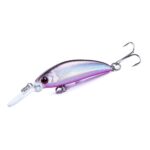 HENGJIA 10 PCS Long Throw Bionic Cocked Mouth Fake Bait Pesca Anzuelos triples de tres mordazas, 10 PCS 6