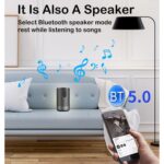 Broyy A5 1920x1080p 200 lúmenes Multifunción Portátil Portátil LED Proyector digital HD con altavoz Bluetooth, Android 7.1, 2G + 16GB, Tapones de EE. UU. - Imagen 4