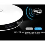 WEJOY DL-S9 1280x720P 300 lúmenes de cine en casa portátil proyector LED HD Digital, Android 6,0, 2G + 16GB,, DL-S9 EU Plug - Imagen 4