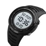 Reloj electrónico luminoso SKMEI 1632 Dual Time Display, compatible con reloj despertador