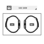 SKMEI 1712 Dual Time LED Digital Display Reloj electrónico con correa de acero inoxidable luminosa - Imagen 3
