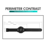 SKMEI 1736 Triplicate Dial redondo Timing LED Digital Display Luminous Electronic Watch - Imagen 4