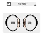 SKMEI 9192 Hombres Calendario Sincronización Cinturón de acero inoxidable Reloj de cuarzo luminoso - Imagen 3