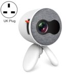 YG220 Misma versión de pantalla Proyector para niños Mini LED Proyector de altavoz portátil para el hogar, UK Plug
