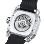 NORTH EDGE Space X Hollow Through The Bottom Reloj mecánico automático luminoso para hombres, NORTH EDGE Space X Mechanical Watch - Imagen 4