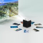 D110 180 lúmenes ANSI Mini LED + LCD Proyector de espejo de pantalla inalámbrico para teléfono inteligente, UK Plug - Imagen 4