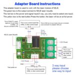 Kits de módulo de grabado láser NEJE N25410 2.5W - Imagen 3