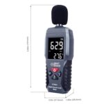 Probador de audio del detector de decibelios SmartSensor dB, ST9604 - Imagen 2