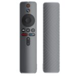 Cubierta protectora de silicona de color sólido, For Xiaomi MiBox S Transparent
