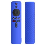 Cubierta protectora de silicona de color sólido, For Xiaomi MiBox S Dark Blue